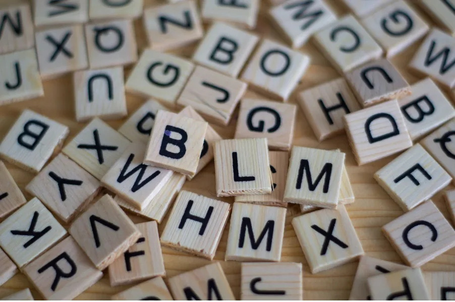 scrabble letters