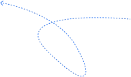 Swirly blue line graphic representing data flow and connectivity in the context of personal data processing and privacy policy.